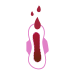 A bloody colourful guide to period blood and textures :: Bloody